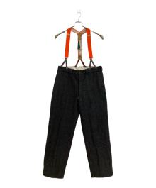 WOOLRICH（ウールリッチ）の古着「サスペンダー付パンツ」｜グレー