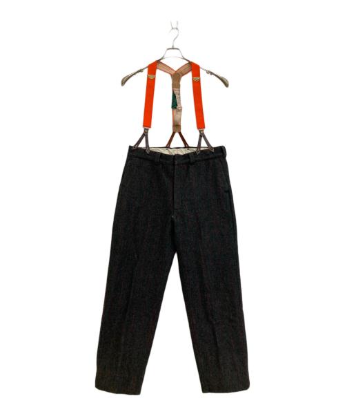 WOOLRICH（ウールリッチ）WOOLRICH (ウールリッチ) サスペンダー付パンツ グレー サイズ:不明の古着・服飾アイテム