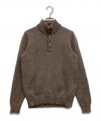 Zanoneザノーネ）の古着「ウールニット」｜ブラウン