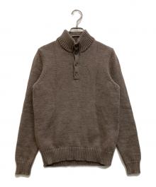 Zanone（ザノーネ）の古着「ウールニット」｜ブラウン