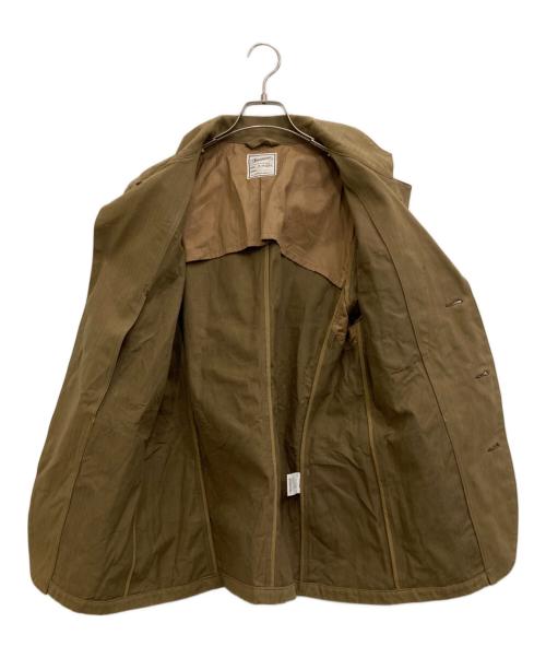 SOUND MAN（サウンドマン）SOUND MAN (サウンドマン) ヘリンボーンテーラードジャケット ブラウン サイズ:40の古着・服飾アイテム