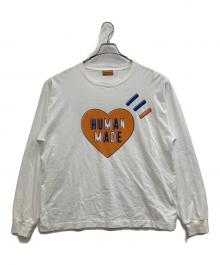 HUMAN MADE（ヒューマンメイド）の古着「長袖カットソー」｜ホワイト