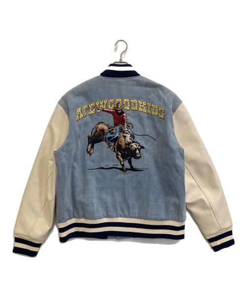 A FEW GOOD KIDS（アフューグッドキッズ）A FEW GOOD KIDS (アフューグッドキッズ) WESTERN VIRSITY DENIM JACKET インディゴ サイズ:XLの古着・服飾アイテム