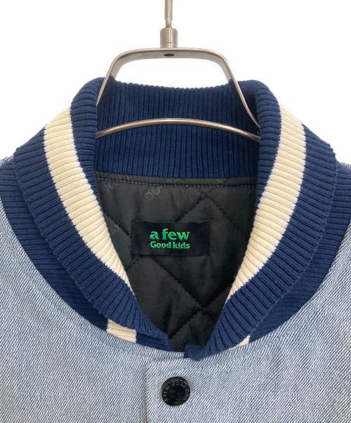 A FEW GOOD KIDS（アフューグッドキッズ）A FEW GOOD KIDS (アフューグッドキッズ) WESTERN VIRSITY DENIM JACKET インディゴ サイズ:XLの古着・服飾アイテム