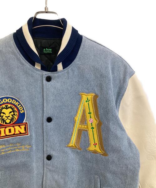 A FEW GOOD KIDS（アフューグッドキッズ）A FEW GOOD KIDS (アフューグッドキッズ) WESTERN VIRSITY DENIM JACKET インディゴ サイズ:XLの古着・服飾アイテム