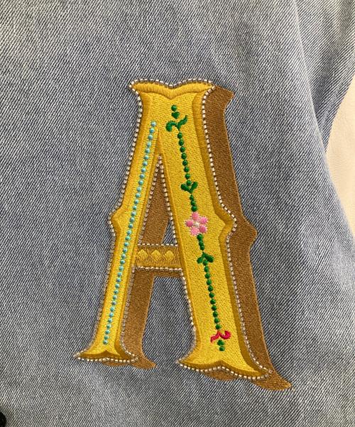 A FEW GOOD KIDS（アフューグッドキッズ）A FEW GOOD KIDS (アフューグッドキッズ) WESTERN VIRSITY DENIM JACKET インディゴ サイズ:XLの古着・服飾アイテム