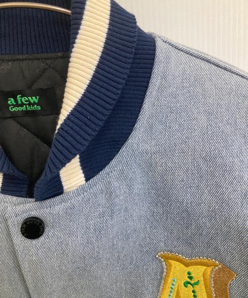 A FEW GOOD KIDS（アフューグッドキッズ）A FEW GOOD KIDS (アフューグッドキッズ) WESTERN VIRSITY DENIM JACKET インディゴ サイズ:XLの古着・服飾アイテム