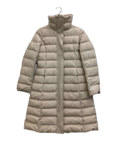 ARMANI COLLEZIONI（アルマーニ コレツィオーニ）ARMANI COLLEZIONI (アルマーニ コレツィオーニ) ダウンコート アイボリー サイズ:40の古着・服飾アイテム