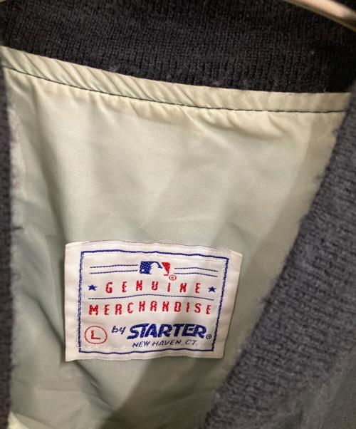 STARTER（スターター）STARTER (スターター) スタジャン ブラック サイズ:Ｌの古着・服飾アイテム