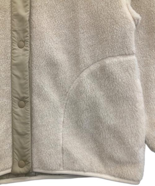 LACOSTE（ラコステ）LACOSTE (ラコステ) リラックスフィットボアブルゾン ベージュ サイズ:34の古着・服飾アイテム