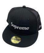 New Era×SUPREMEニューエラ×シュプリーム）の古着「23ss BOX LOGP MESH CAP」｜ブラック