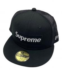 New Era×SUPREME（ニューエラ×シュプリーム）の古着「23ss BOX LOGP MESH CAP」｜ブラック