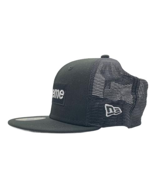 New Era（ニューエラ）New Era (ニューエラ) SUPREME (シュプリーム) 23ss BOX LOGP MESH CAP ブラック サイズ:57.7cmの古着・服飾アイテム