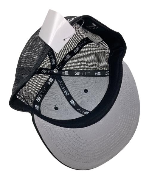 New Era（ニューエラ）New Era (ニューエラ) SUPREME (シュプリーム) 23ss BOX LOGP MESH CAP ブラック サイズ:57.7cmの古着・服飾アイテム