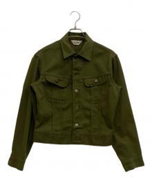 LEE（リー）の古着「コットンツイルトラッカージャケット」｜オリーブ