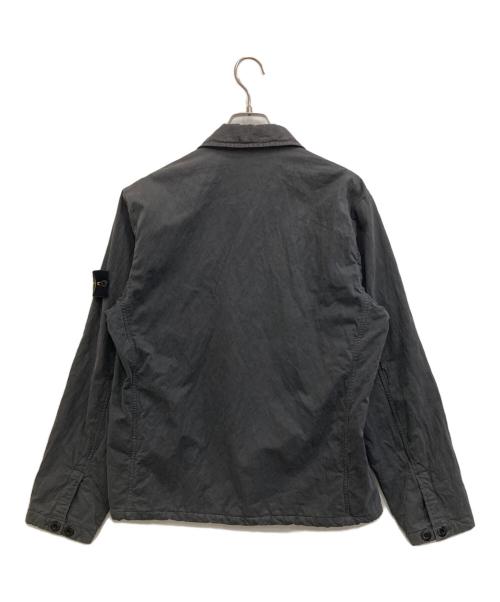 STONE ISLAND（ストーンアイランド）STONE ISLAND (ストーンアイランド) コンパスワッペンシャツジャケット グレー サイズ:Sの古着・服飾アイテム