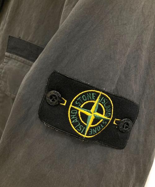 STONE ISLAND（ストーンアイランド）STONE ISLAND (ストーンアイランド) コンパスワッペンシャツジャケット グレー サイズ:Sの古着・服飾アイテム