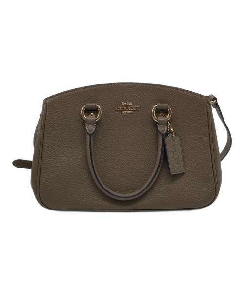 COACH（コーチ）COACH (コーチ) サバンナ スモール キャリーオール バッグ ブラウンの古着・服飾アイテム