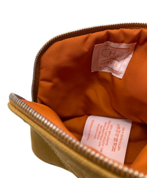 HERMES（エルメス）HERMES (エルメス) ポリードポーチ ミニミニ オレンジの古着・服飾アイテム