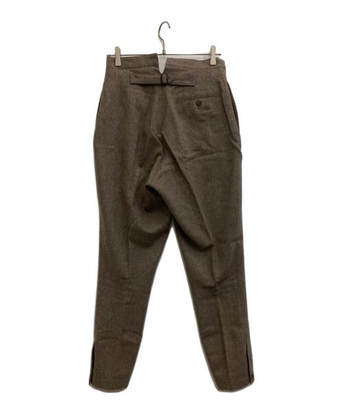DRIES VAN NOTEN（ドリスヴァンノッテン）DRIES VAN NOTEN (ドリスヴァンノッテン) ウールパンツ ブラウン サイズ:46の古着・服飾アイテム