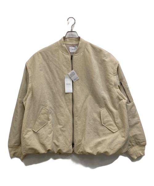 Discoat（ディスコート）Discoat (ディスコート) ボンバージャケット アイボリー サイズ:F 未使用品の古着・服飾アイテム