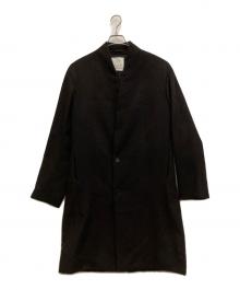 MARKAWARE（マーカウェア）の古着「MINIMALIST COAT NATURAL COLOR ALPACA BEAVER」｜ブラウン