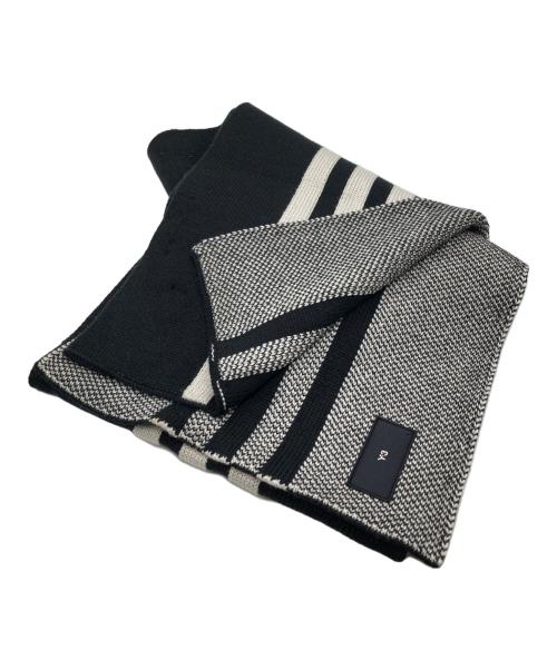 Y-3（ワイスリー）Y-3 (ワイスリー) THREE STRIPE SCARF ブラックの古着・服飾アイテム
