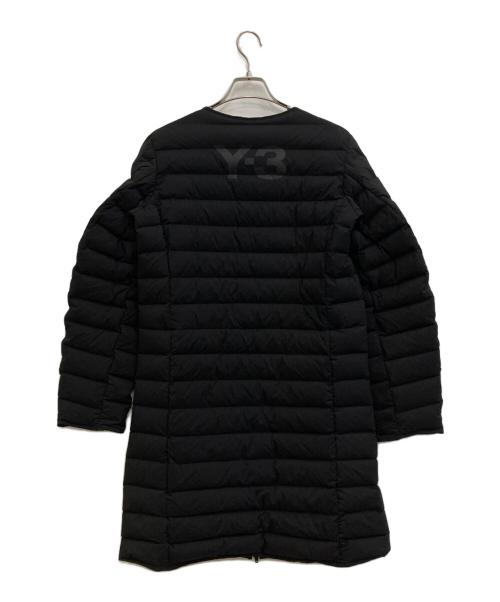 Y-3（ワイスリー）Y-3 (ワイスリー) ノーカラーダウンコート ブラック サイズ:Mの古着・服飾アイテム