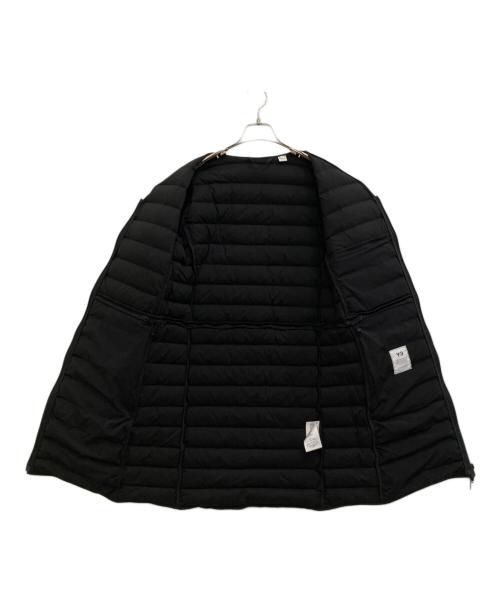 Y-3（ワイスリー）Y-3 (ワイスリー) ノーカラーダウンコート ブラック サイズ:Mの古着・服飾アイテム