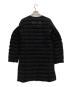 Y-3 (ワイスリー) ノーカラーダウンコート ブラック サイズ:M：25000円