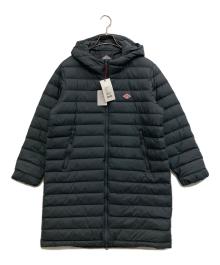 DANTON（ダントン）の古着「MIDDLE DOWN HOODED ダウンコート」｜グレー