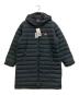DANTON（ダントン）の古着「MIDDLE DOWN HOODED ダウンコート」｜グレー