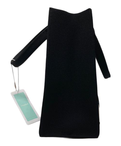 TOCCA（トッカ）TOCCA (トッカ) CHECKER CLOVER KNITBAG ブラウン 未使用品の古着・服飾アイテム