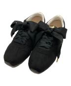 TOCCAトッカ）の古着「LOGO SUEDELIKE SNEAKERS」｜ブラック