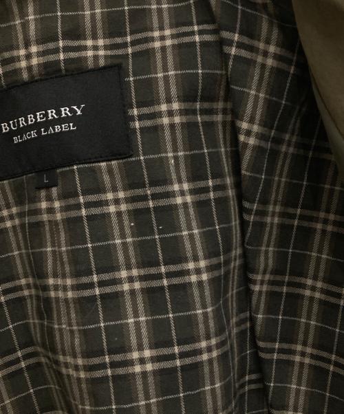 BURBERRY BLACK LABEL（バーバリーブラックレーベル）BURBERRY BLACK LABEL (バーバリーブラックレーベル) ハンティングジャケット ブラウン サイズ:Lの古着・服飾アイテム