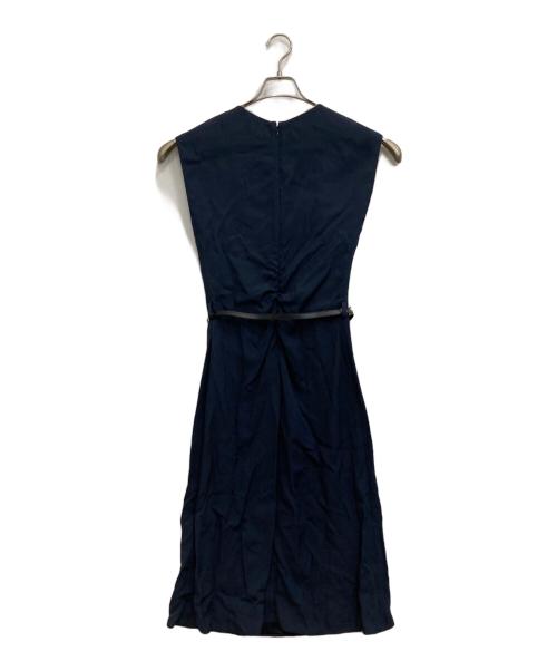 LOUIS VUITTON（ルイ ヴィトン）LOUIS VUITTON (ルイ ヴィトン) ノースリーブワンピース ネイビー サイズ:36の古着・服飾アイテム