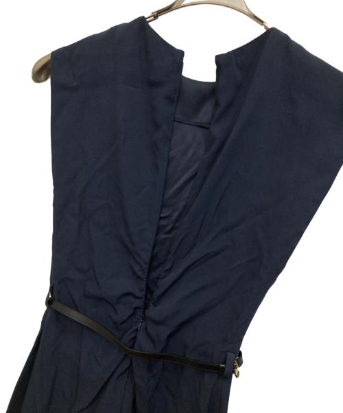 LOUIS VUITTON（ルイ ヴィトン）LOUIS VUITTON (ルイ ヴィトン) ノースリーブワンピース ネイビー サイズ:36の古着・服飾アイテム