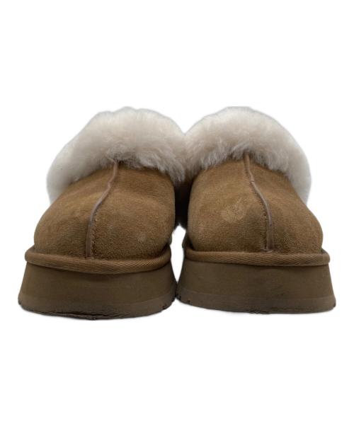 UGG（アグ）UGG (アグ) DISQUETTE Slipper ブラウン サイズ:24の古着・服飾アイテム