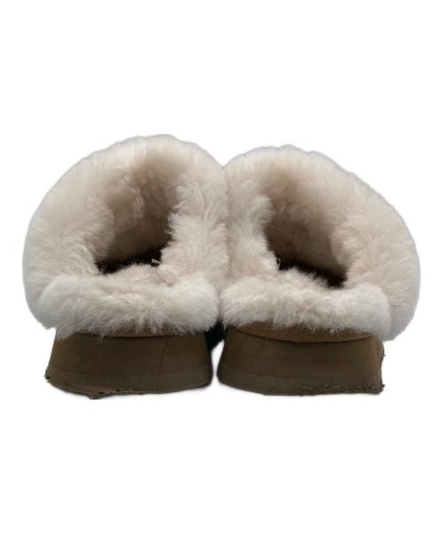 UGG（アグ）UGG (アグ) DISQUETTE Slipper ブラウン サイズ:24の古着・服飾アイテム