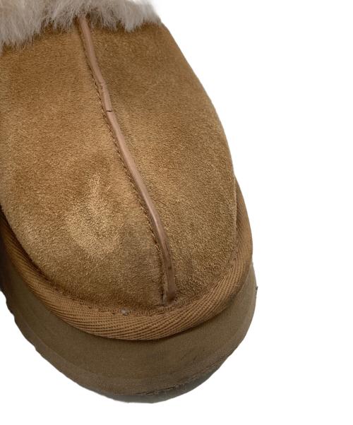 UGG（アグ）UGG (アグ) DISQUETTE Slipper ブラウン サイズ:24の古着・服飾アイテム