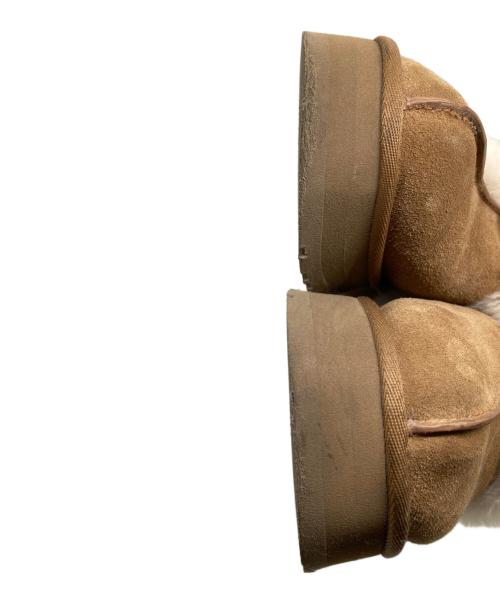 UGG（アグ）UGG (アグ) DISQUETTE Slipper ブラウン サイズ:24の古着・服飾アイテム