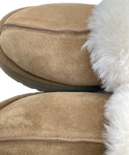 UGG（アグ）UGG (アグ) DISQUETTE Slipper ブラウン サイズ:24の古着・服飾アイテム