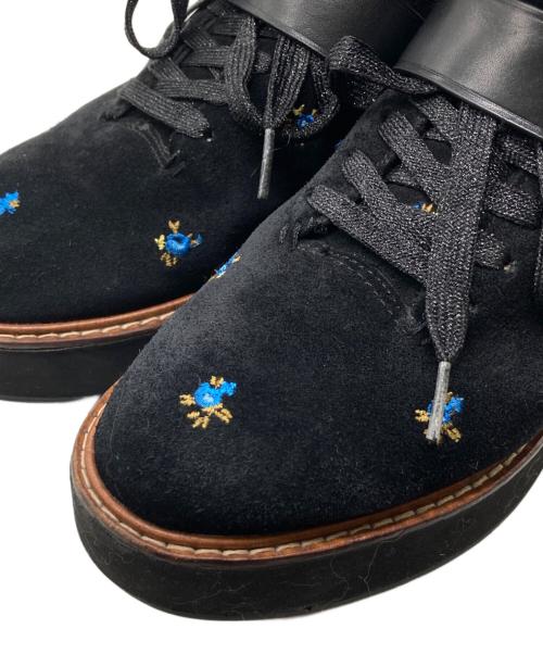 COACH（コーチ）COACH (コーチ) ムートンブーツ ブラック サイズ:24.5の古着・服飾アイテム