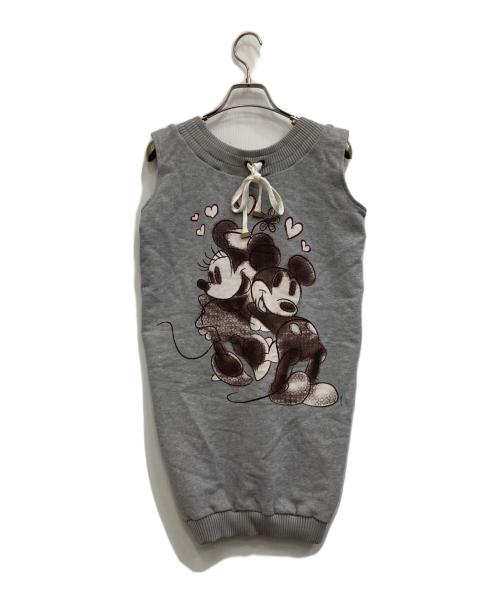 DOLCE & GABBANA（ドルチェ＆ガッバーナ）DOLCE & GABBANA (ドルチェ＆ガッバーナ) DISNEY (ディズニー) プルオーバーベスト グレー サイズ:42の古着・服飾アイテム