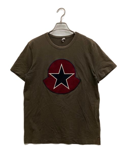 MONCLER（モンクレール）MONCLER (モンクレール) ワッペンTシャツ カーキ サイズ:-の古着・服飾アイテム