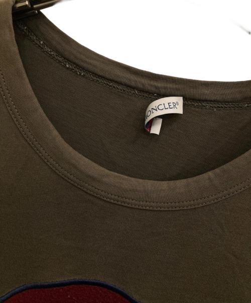 MONCLER（モンクレール）MONCLER (モンクレール) ワッペンTシャツ カーキ サイズ:-の古着・服飾アイテム