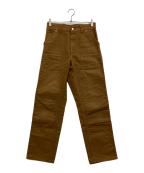 CarHarttカーハート）の古着「Double Knee Pant」｜ブラウン