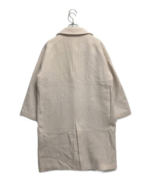 journal standard L'essage（ジャーナルスタンダード レサージュ）journal standard L'essage (ジャーナルスタンダード レサージュ) ピュアウールブークレコート ベージュ サイズ:１の古着・服飾アイテム