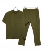 Thousand Mileサウザンドマイル）の古着「サマーバケーション セットアップ」｜オリーブ