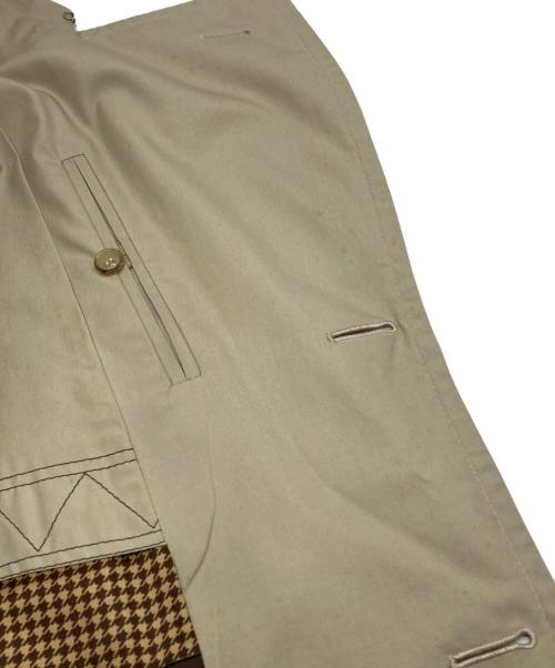 HERNO（ヘルノ）HERNO (ヘルノ) 裏地馬柄トレンチコート ベージュ サイズ:-の古着・服飾アイテム